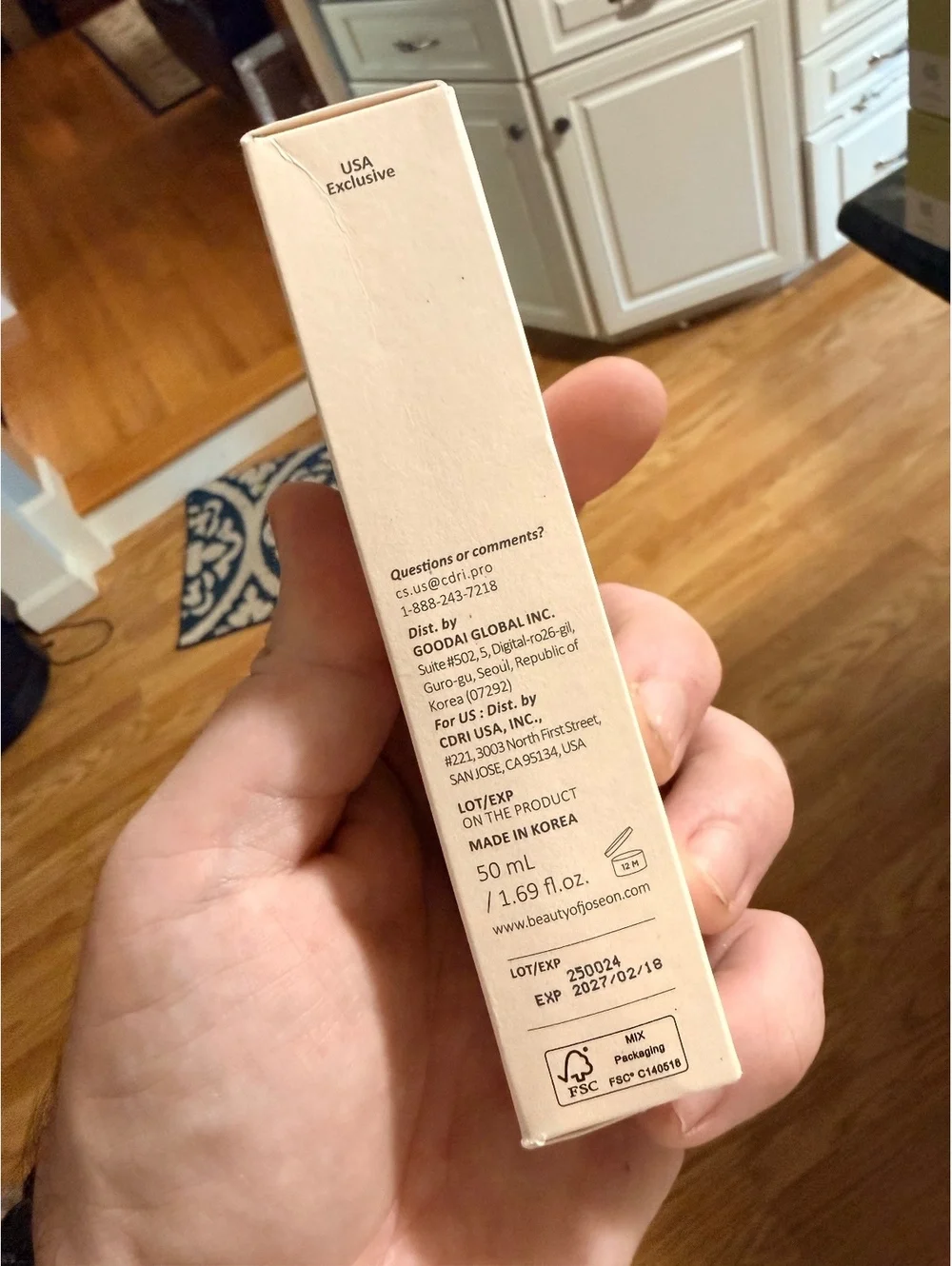 Beauty of Joseon Daily Relief Sunscreen Broad Spectrum SPF 40 50ml